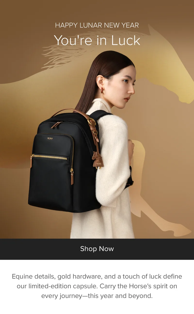 Thoughtfully curated, our limited-edition capsule features beautiful equine details effortlessly complemented by gold hardware. May the horse’s spirit and charisma carry you through 2026 and beyond.