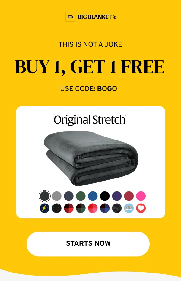 Buy 1 Get 1 Free