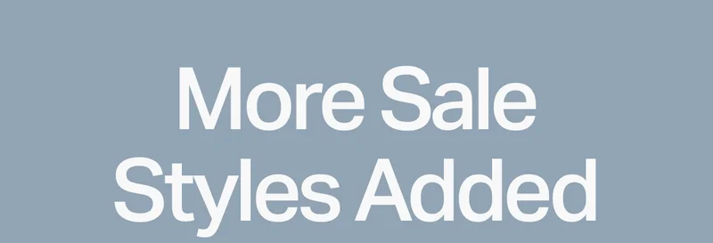 New Sale Styles