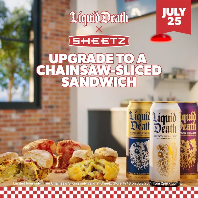 Sheetz Chainsaw Cut Sandwiches