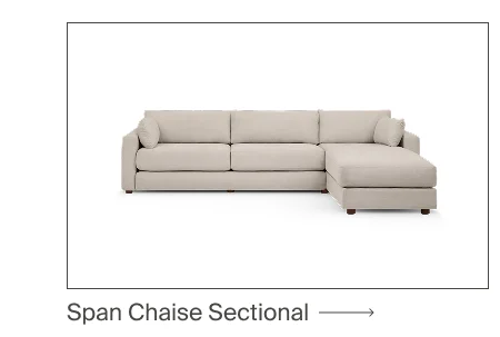 Span Chaise Sectional