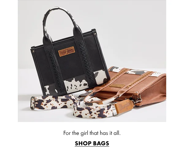 For the girl that has it all. Shop bags