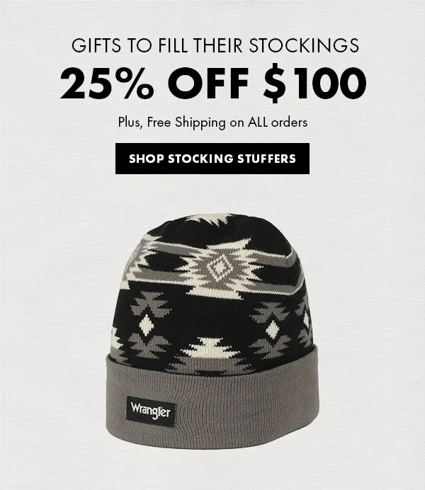 Gifts to Fill Their Stockings 25% Off $100. Plus, Free Shipping on ALL orders. Shop STOCKING STUFFERS