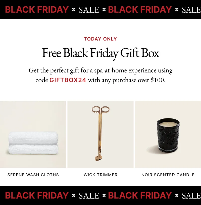 Free Black Friday Gift Box