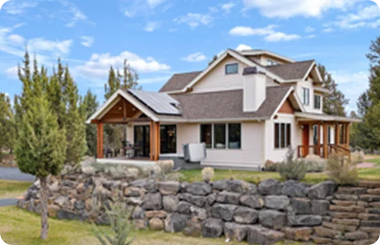Escape to a private retreat with epic mountain vistas and open gathering spaces in Bend, Oregon.