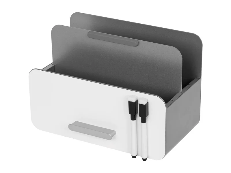 MPM 3-in-1 Steel Tablet and File Organizer With Whiteboard