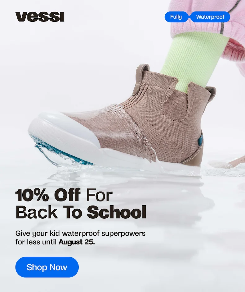 10% Off for Back To School