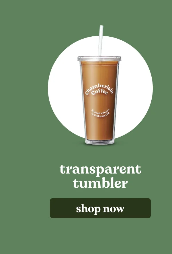 transparent tumbler