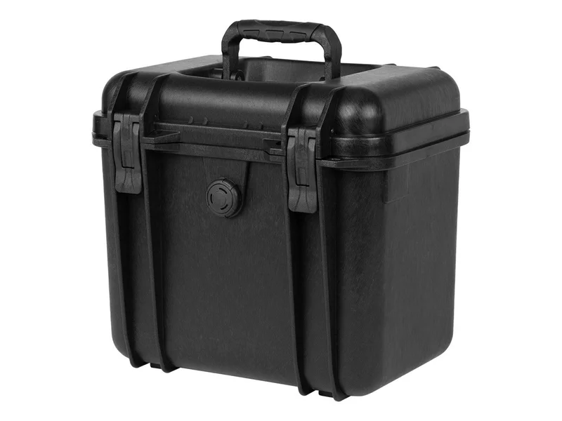 Pure Outdoor by Monoprice Weatherproof Hard Case with Customizable Foam, 13 x 14 x 7 in Internal Dimensions