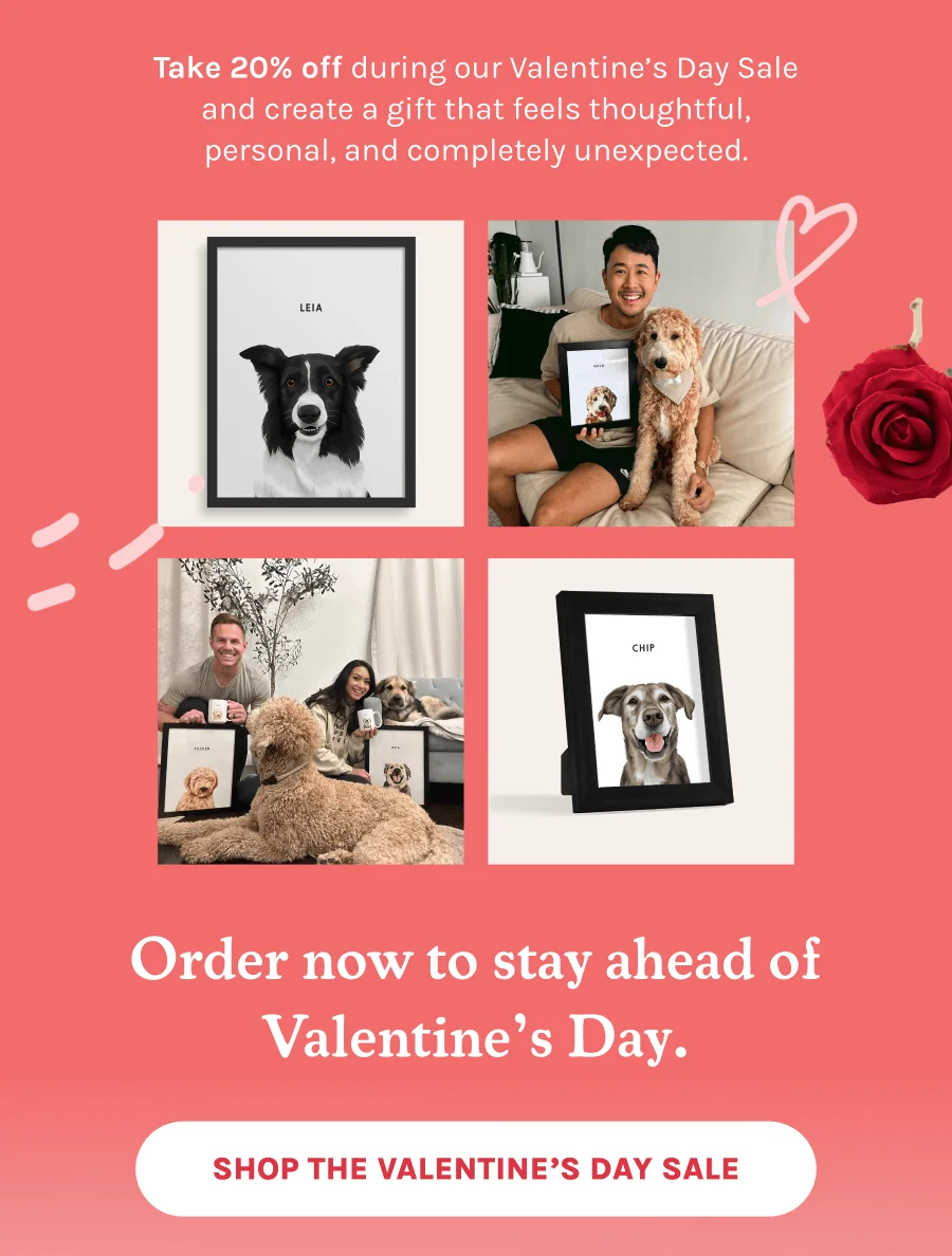 Shop The Valentine's Day Sale