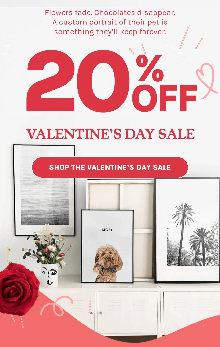 20% Off Valentine's Day Sale