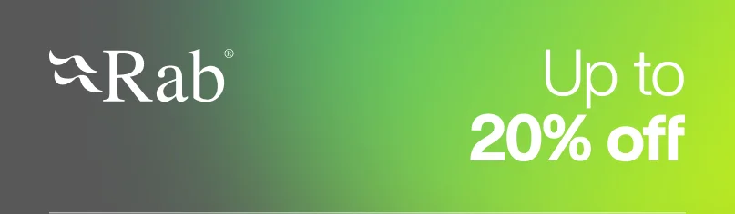 Up to 20% off Rab