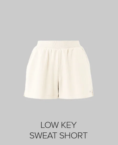 LOW LEY SWEAT SHORT
