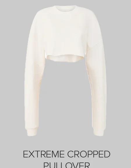 EXTREME CROPPED PULLOVER
