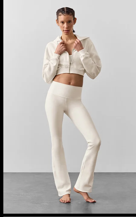 AIRBRUSH HIGH WAIST BOOTCUT LEGGING