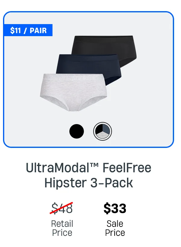 FeelFree Hipster 3 Pack