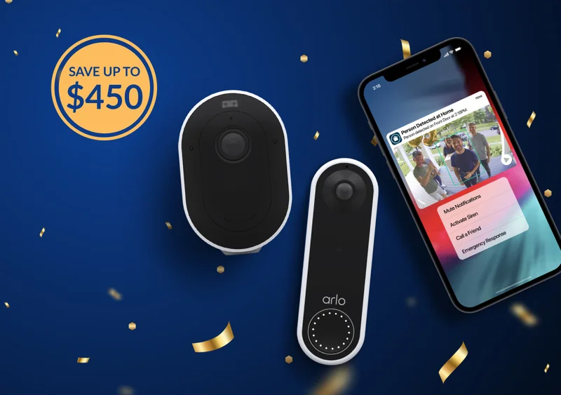 Arlo End of Year Sale  -- Save up to $450