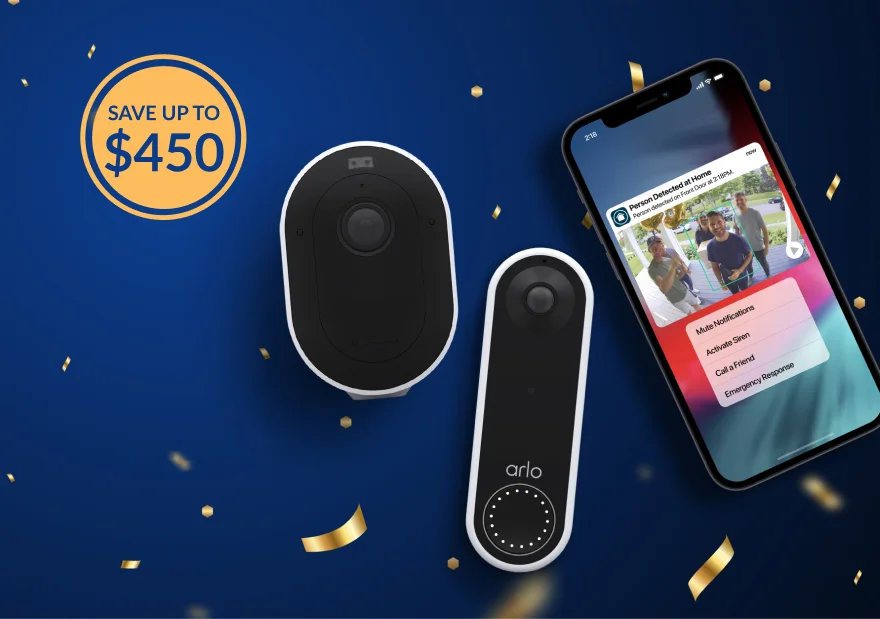 Arlo End of Year Sale  -- Save up to $450