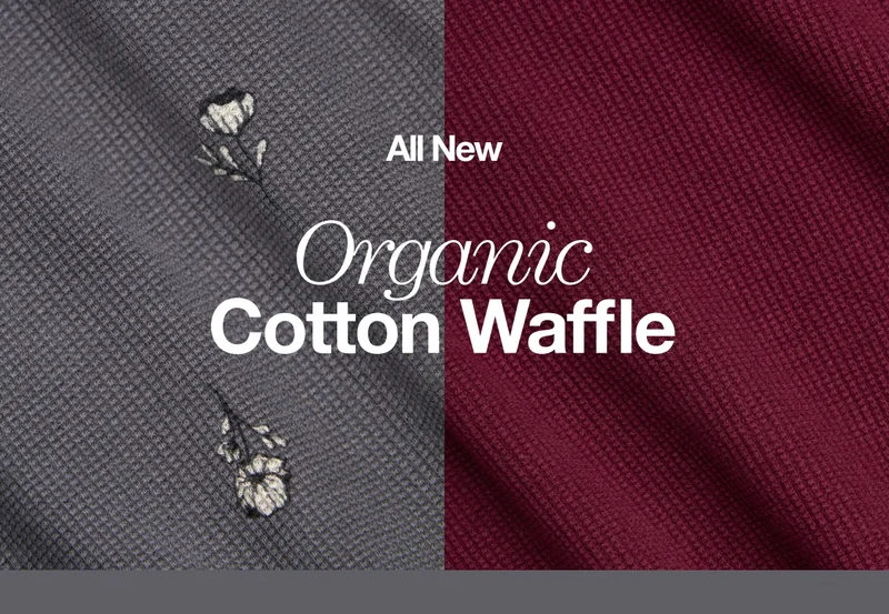 Organic Cotton Waffle