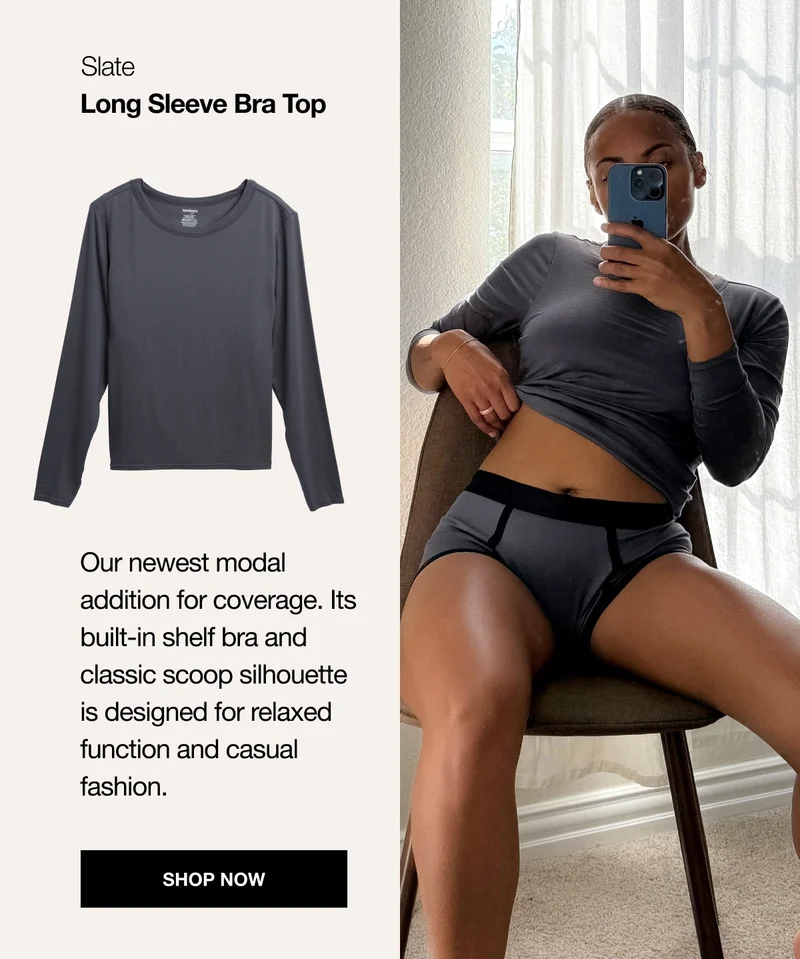 Long Sleeve Bra Top