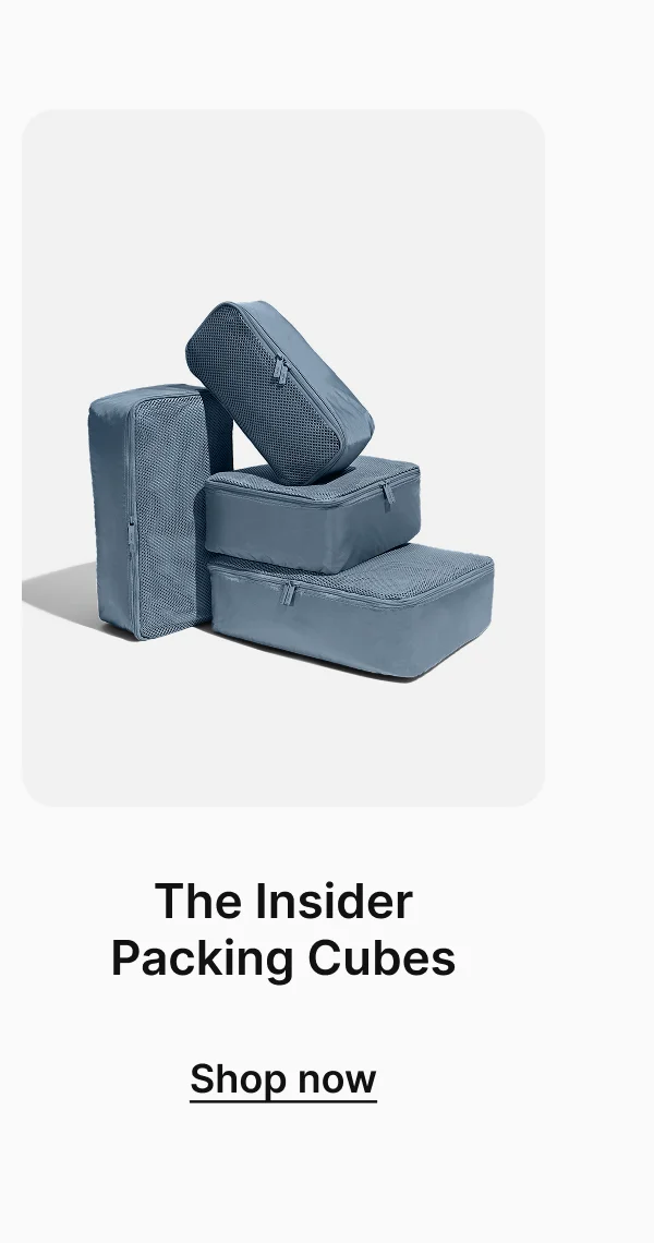The insider Packing Cubes