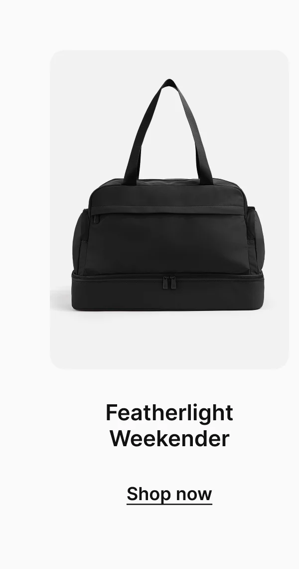 Featherlight Weekender
