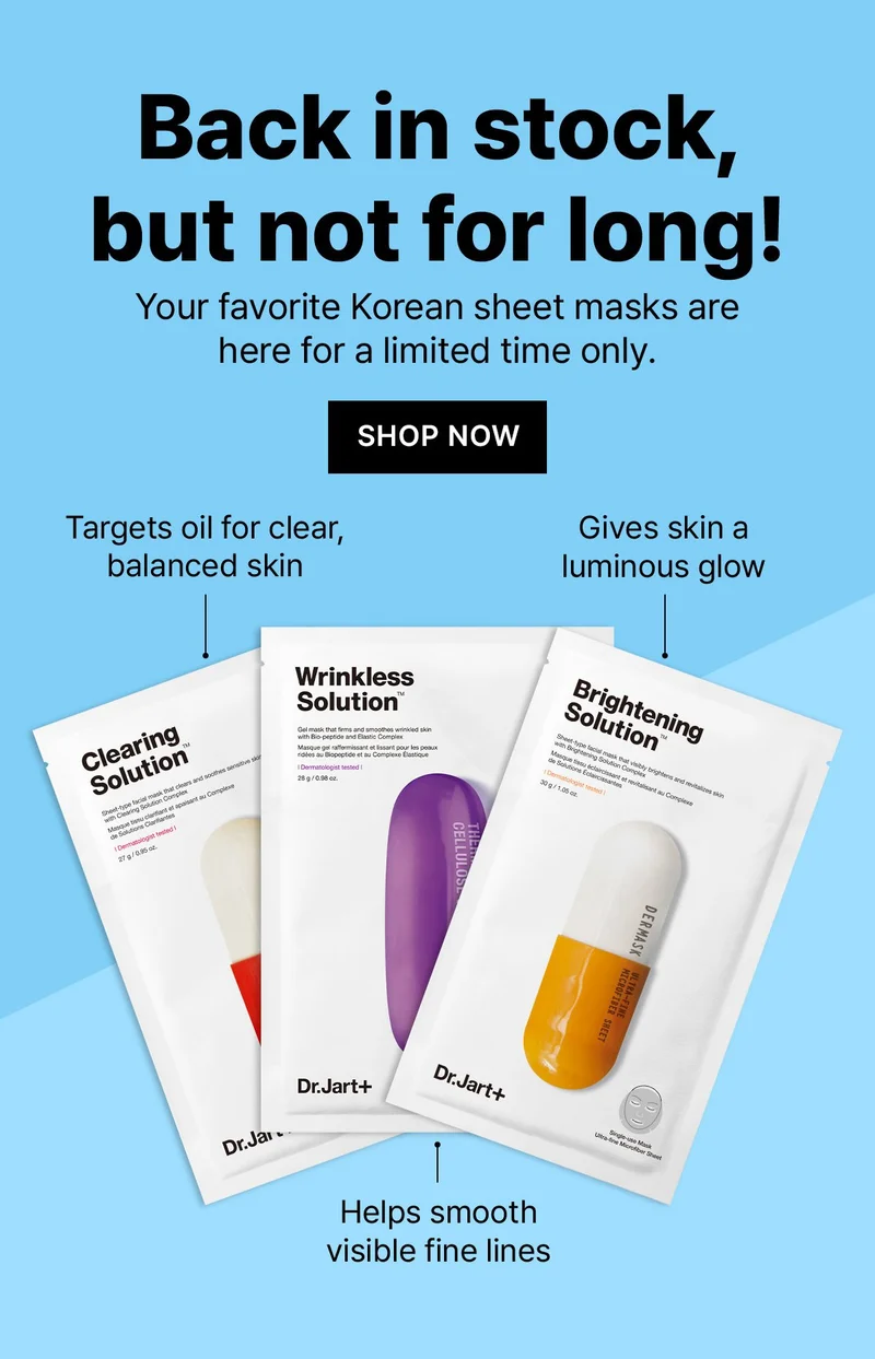 Calling all sensitive skin types. Get 3 free Cicapair full sizes with orders $65+.