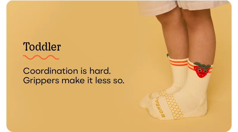 Toddler | Coordination is hard. Grippers make it less so.