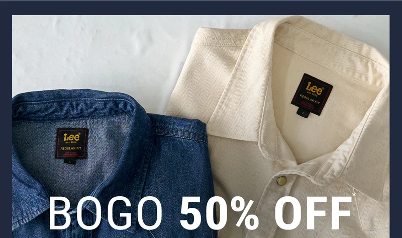 BOGO 50% off*