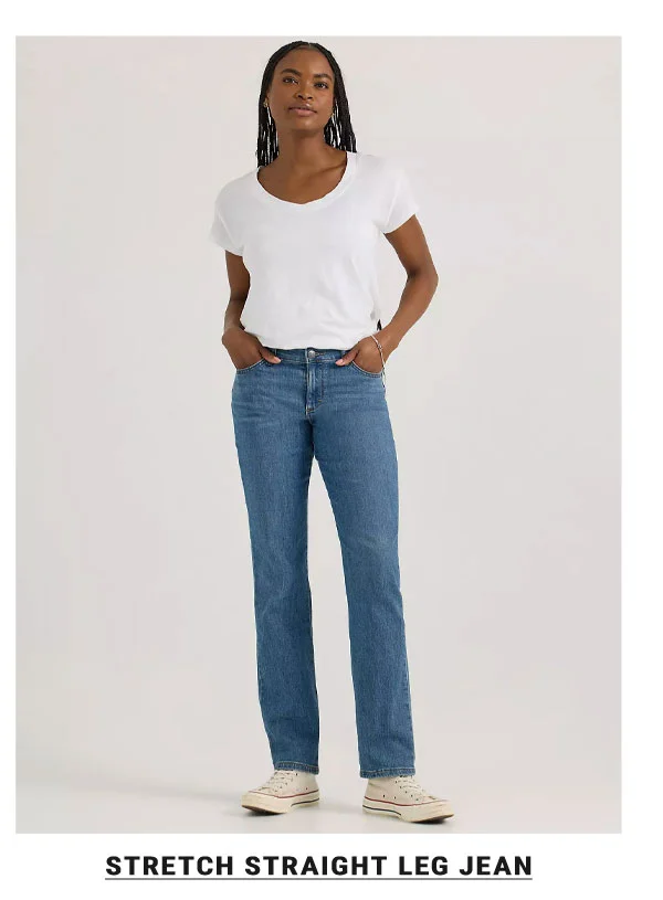 Stretch Straight Leg Jean