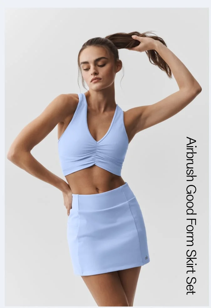 Airbrush Good Form Skirt Set