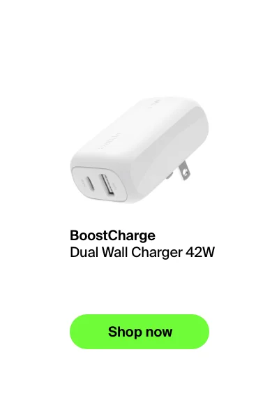 Shop this deal on the Dual Wall Charger 42W