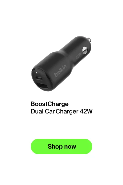 Save on the Dual Car Charger 42W