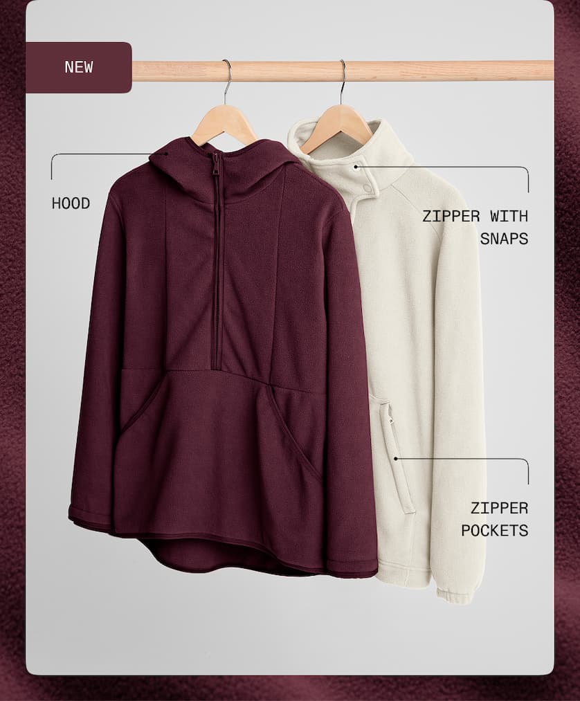 Explorer Half Zip Pullover in Dark Cherry