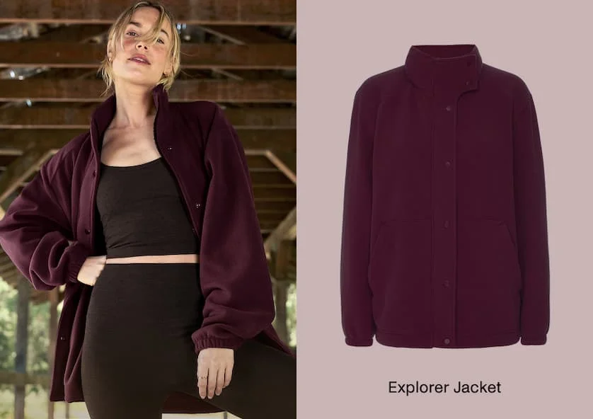 Explorer Jacket in Dark Cherry