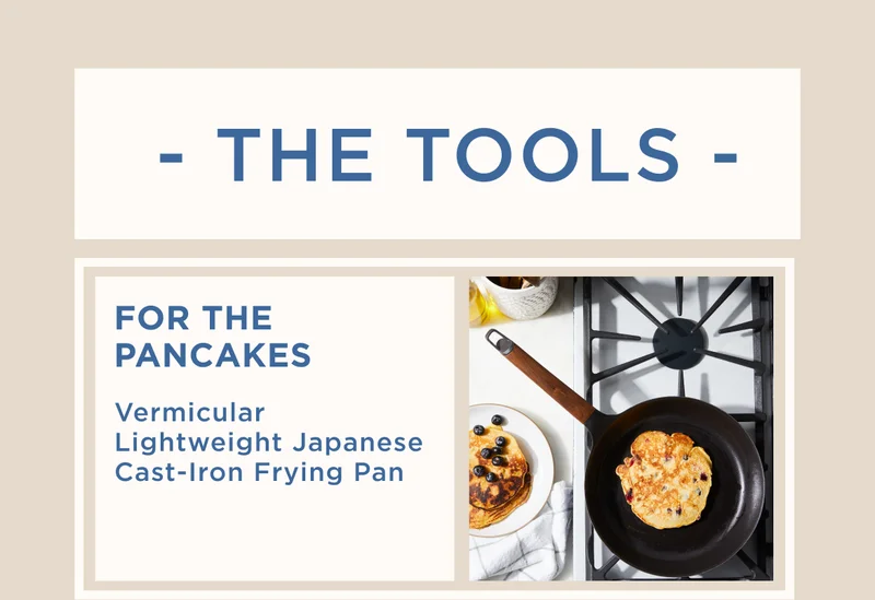 FOR THE PANCAKES FOR THE PANCAKES