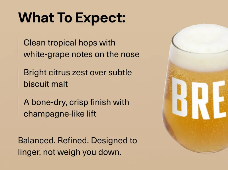 what to expect from Brut IPA