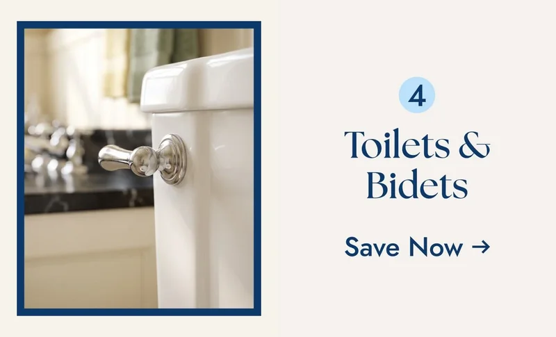 Save on Toilets & Bidets