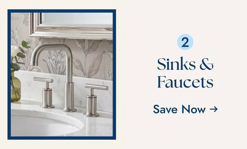 Save on Sinks & Faucets