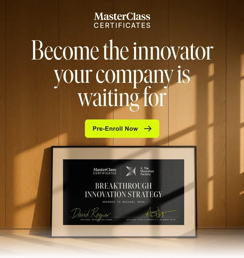 Become the innovator your company is waiting for - Pre-Enroll Now
