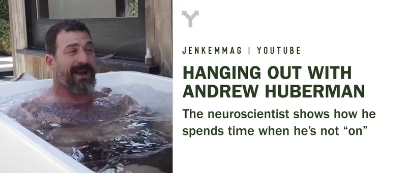 andrew huberman day in the life