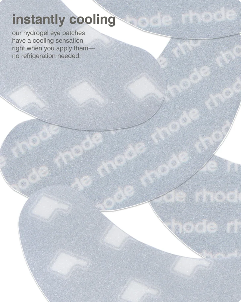 instantly cooling. our hydrogel eye patches have a cooling sensation right when you apply them—no refrigeration needed.