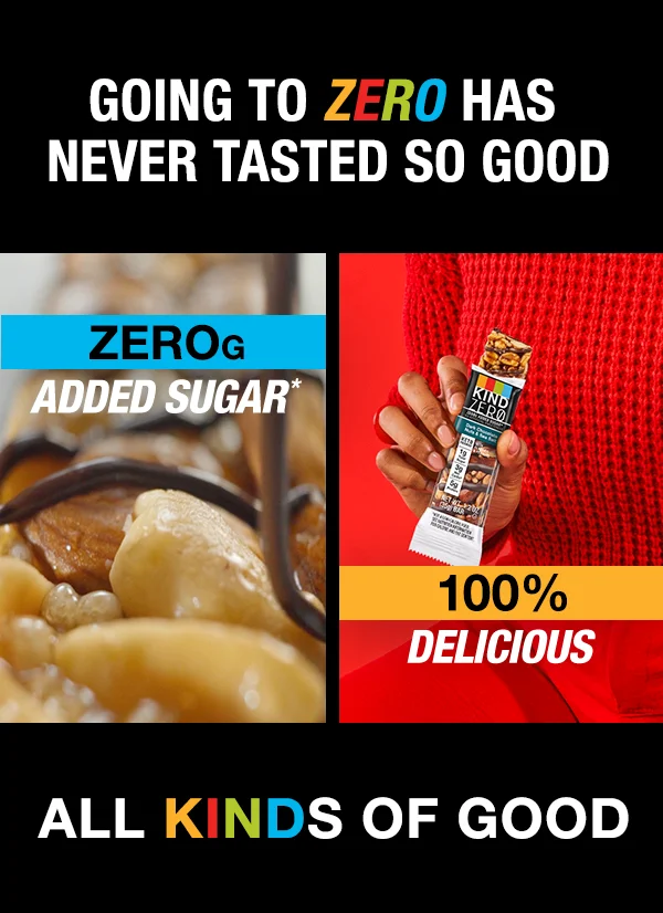 shop KIND® ZEROg Added Sugar Bars