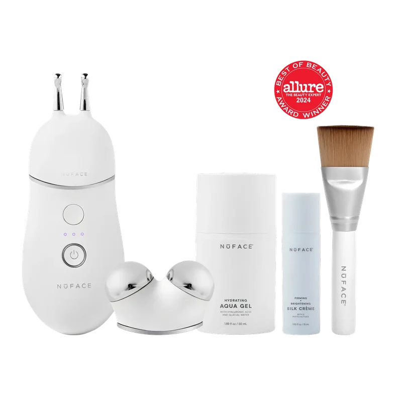 Image of TRINITY+ with Effective Lip & Eye Attachment - Smart Targeted Microcurrent Facial Toning Kit