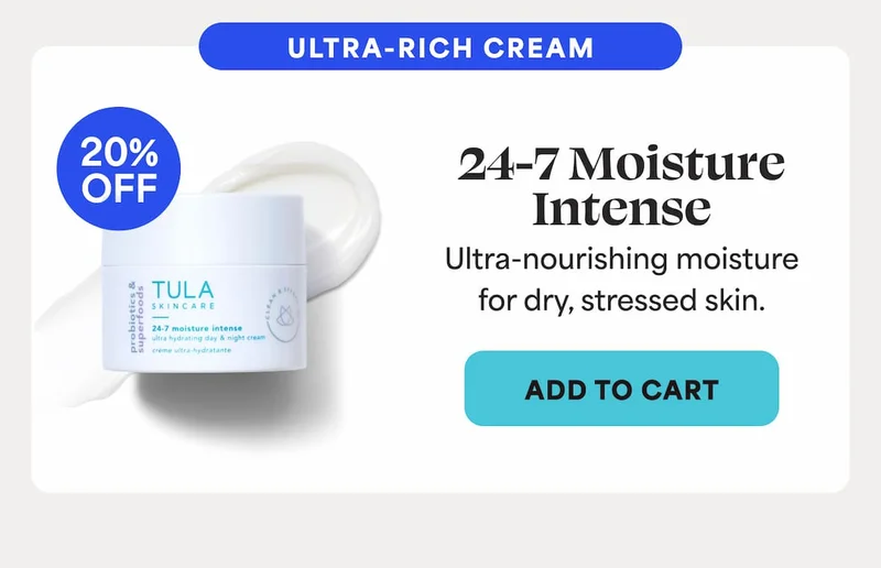 ULTRA-RICH CREAM  24-7 Moisture Intense (20% OFF) Ultra-nourishing moisture for dry, stressed skin.  -- Add to Cart