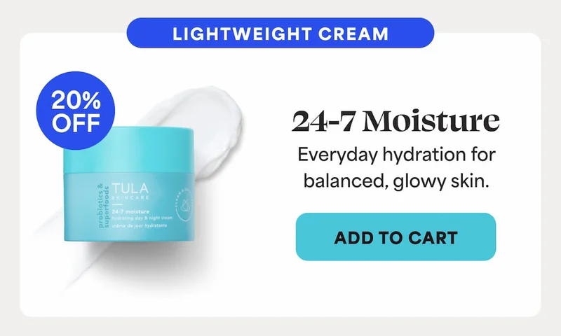 LIGHTWEIGHT CREAM + SPF 24-7 Moisture (20% OFF) Every day hydration for balanced, glowy skin.  -- Add to Cart