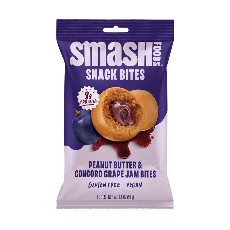 Superfood Snack Bites, Peanut Butter & Grape Jelly, 1.8 Oz