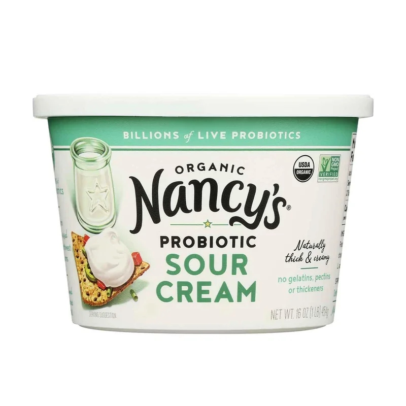 Organic Sour Cream, 16 Oz