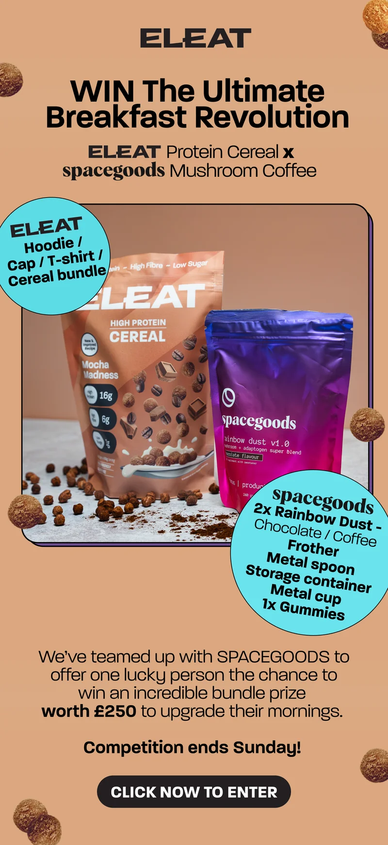 ELEAT X SPACEGOODS GIVEAWAY - ENTER HERE