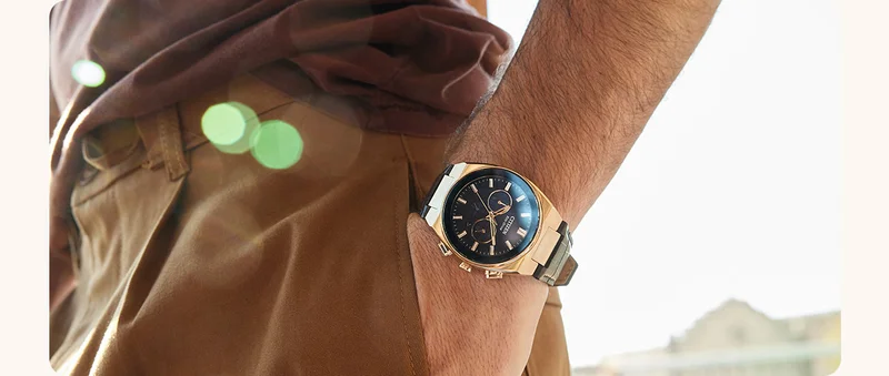 Man wearing Axiom SC watch